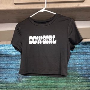 Cowgirl Crop Tee